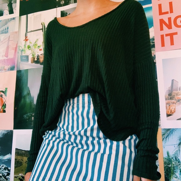 American Eagle Ribbed Long Sleeve - Picture 3 of 6